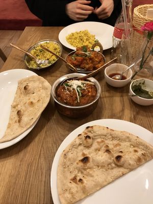 Best vegan Indian food ever  at Bhajan Cafe in Krakow