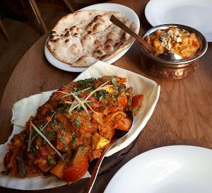Scrumptious indian cuisine at Bhajan Cafe in Krakow