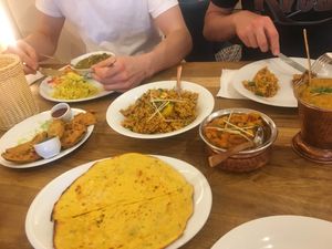 Protein meal for 4  at Bhajan Cafe in Krakow
