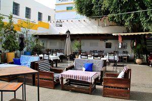 Terasse.  at La Terrasse de Dar el Kasbah in Tangier