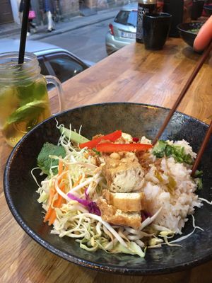 Vegan coconut curry at Chao Viet Kitchen in Copenhagen