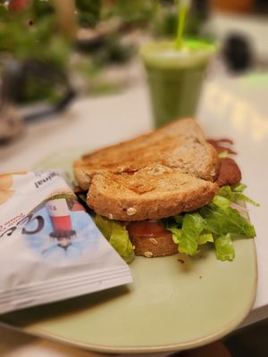 Vegan BLT at NU Kitchen in Worcester