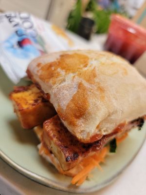 Tofu Bahn Mi at NU Kitchen in Worcester
