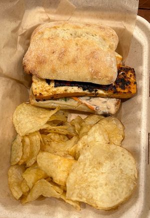 BBQ Tofu Banh Mi  at NU Kitchen in Worcester