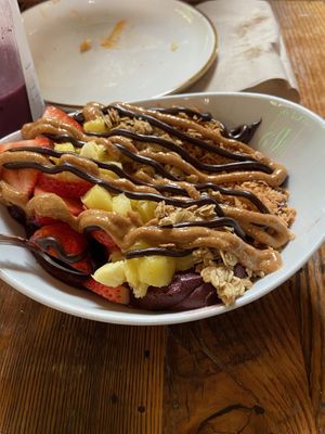 Açaí bowl  at NU Kitchen in Worcester