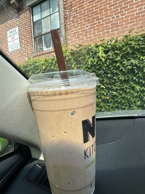 PB smoothie (specify oatmilk & plant protein)  at NU Kitchen in Worcester
