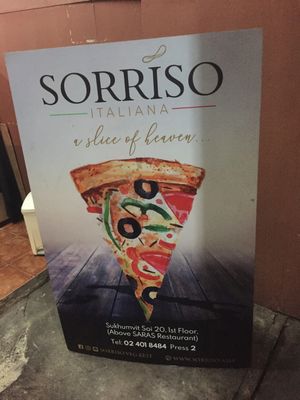 Billboard  at Sorriso in Bangkok