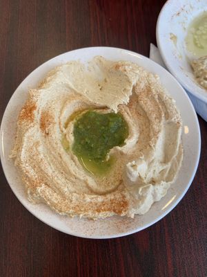 Hummus.  at Athena's in Shreveport