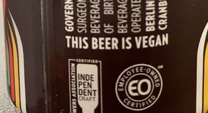 Beer can  at The Belmont Fermentorium - Modern Times Beer in Portland