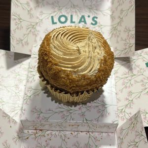 Caramel Biscuit Cupcake  at Lola's Cupcakes - Victoria Place in London