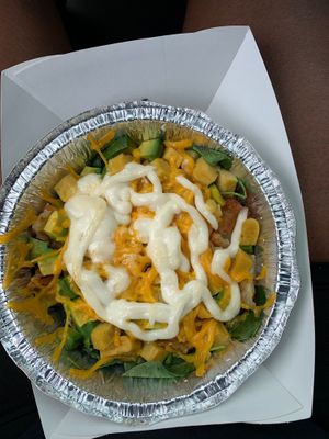 Don’t know what that whits sauce was but it made the bowl really tasty.  at Common Market - Plaza Midwood in Charlotte