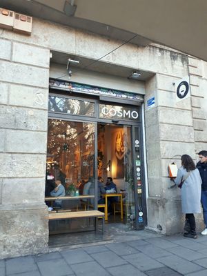 front at Cosmo in Barcelona
