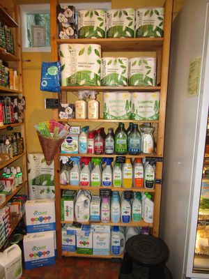 Eco friendly washing and cleaning products at Natural Foodstore in Diss