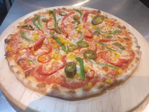 Mexican Hot Pizza at Caloroso Pizza - Beckton in East London
