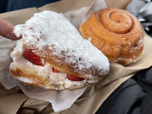   at Donut Palace in Portland