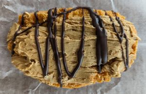 maple old fashioned at Donut Palace in Portland