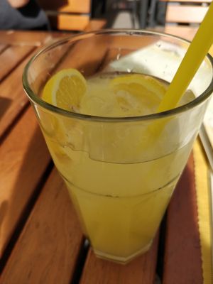 Lemonade with ginger at Casa Veche in Cluj-napoca