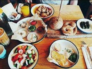 Vegan breakfast at Mi Casa - Glil Yam in Herzliya