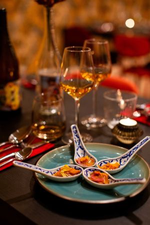 AMUSE BOUCHE
Fresh mango with lime juice and a hint of spice. at The Caribbean Housewife in Copenhagen