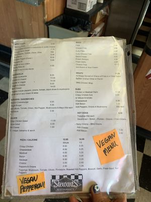 new menu at Stewart's Drive-In in Hazlet