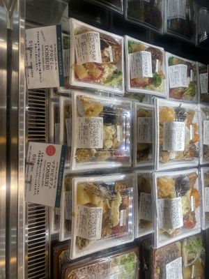 Rice with side dishes  at Evah Dining Macrobiotic - Kitte Mall in Fukuoka