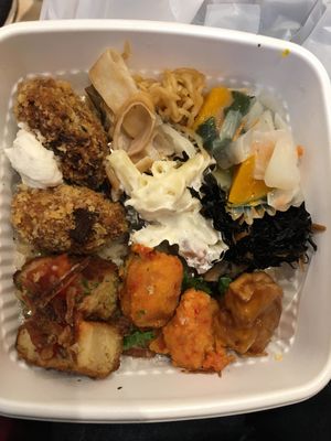 One of the Vegan Bentos at Evah Dining Macrobiotic - Kitte Mall in Fukuoka