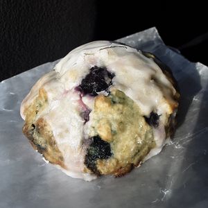 Blueberry Scone (Sweet Magnolias) at Amateur Coffee in Omaha