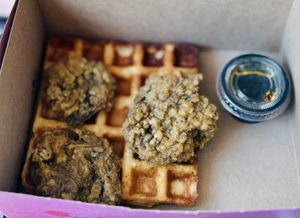 Great spot and wonderful food! The Pistachio Expresso was great as well 😊 #Veganuary at Amateur Coffee in Omaha