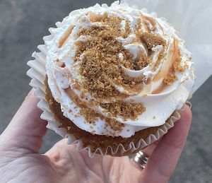 Pumpkin cream cheese muffin gf  at Amateur Coffee in Omaha