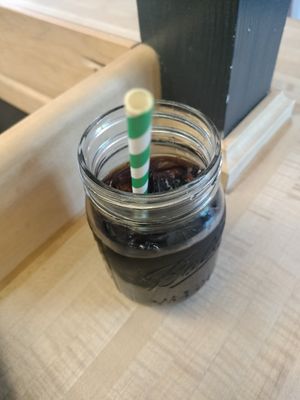 Cold brew at Amateur Coffee in Omaha