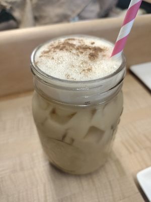 Golden milk / tumeric at Amateur Coffee in Omaha