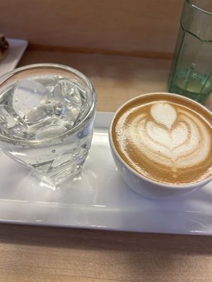 Cappuccino  at Amateur Coffee in Omaha