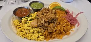 Vegan Rancheros at Saddle Creek Breakfast Club in Omaha