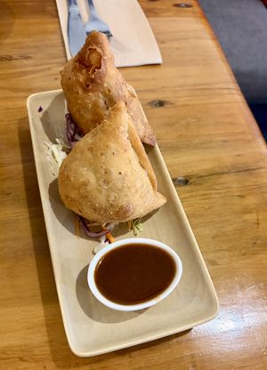 Samosa  at Polpetta in New Plymouth