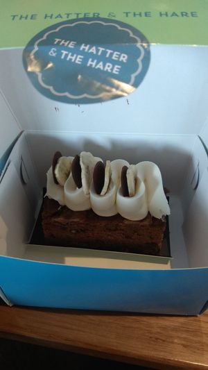 Banana Cake at The Hatter and the Hare in Bayswater