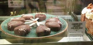 Raw vegan sweet at The Hatter and the Hare in Bayswater