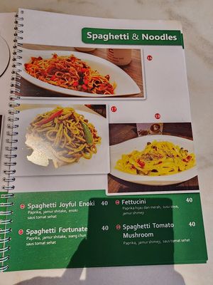 Menu at LN Fortunate Coffee - Green Lake City in Tangerang