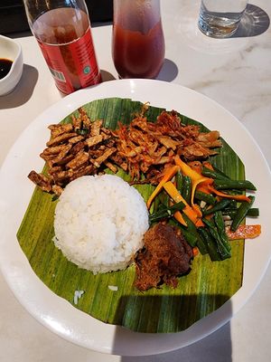 Nasi jenggo at LN Fortunate Coffee - Green Lake City in Tangerang