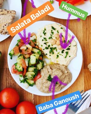 Falafel Night All You Can Eat Every Thursday 5.30-9pm at The Old Station in Bath