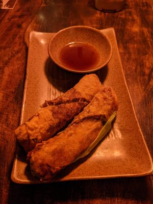 Vegan spring rolls - YUM! at SORA - Vietnamese Vegan Cuisine in Berlin