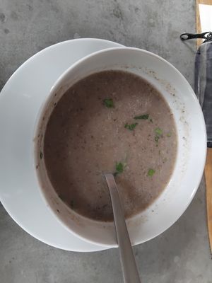 Sampionova polievka at Roots in Trencin