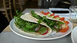 tortilla at Roots in Trencin