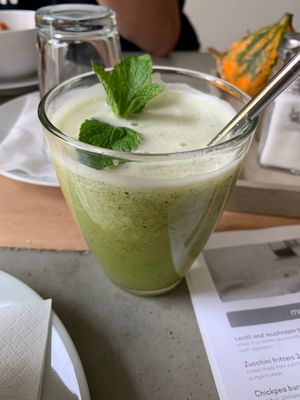 Pear lemonade at Roots in Trencin