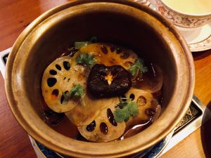 Chef’s Creation Mala Dry Pot  at Ganglamedo Vegetarian Cuisine in Central Singapore