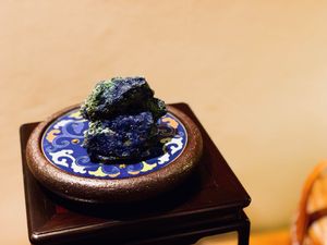 The items on display in the restaurant can be purchase at Ganglamedo Vegetarian Cuisine in Central Singapore