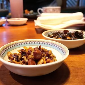 Good chilli sauce at Ganglamedo Vegetarian Cuisine in Central Singapore