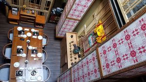 A at Ganglamedo Vegetarian Cuisine in Central Singapore