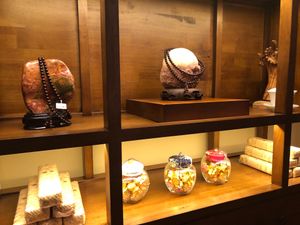 Interior at Ganglamedo Vegetarian Cuisine in Central Singapore