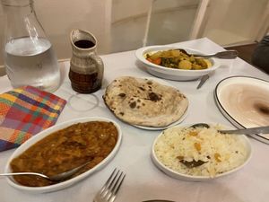 Our vegan dishes  at Goa Restaurant in Clermont-ferrand