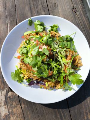 Nasi goreng at Rockaway Cafe in Temple Cloud